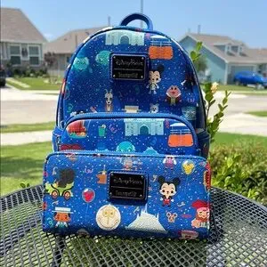 Loungefly | Bags | Loungefly Disney Chibi Character Backpack  display picture 3